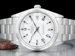 Rolex Date 34 Bianco Oyster 15200 White Milk Romani